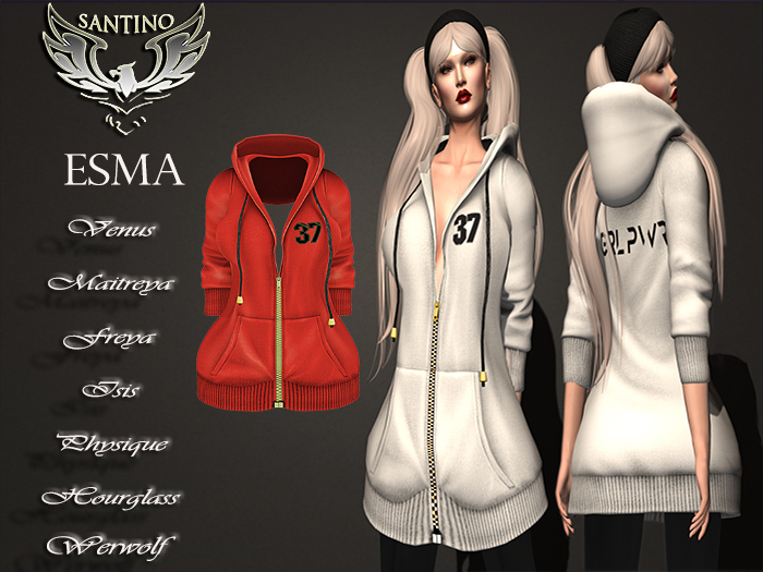 Santino Design-Sport Jacket-Red