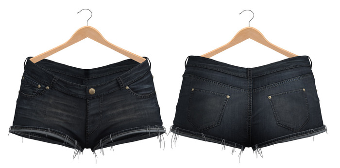 Blueberry - Frappe - Denim Shorts - Vox