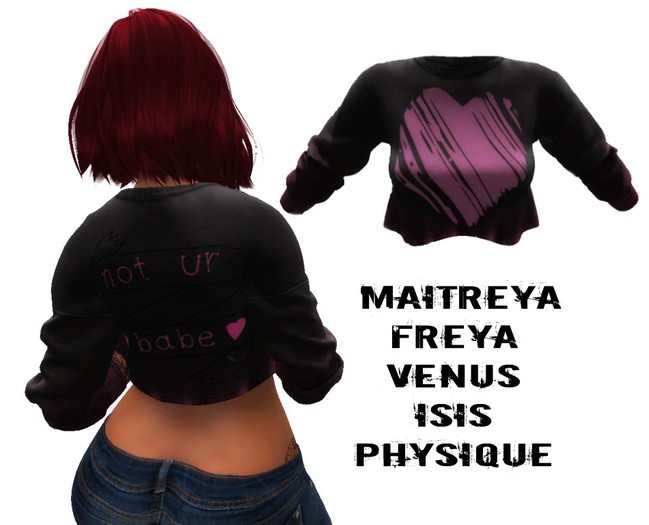 NotUrBabe Sweat shirt Boxed