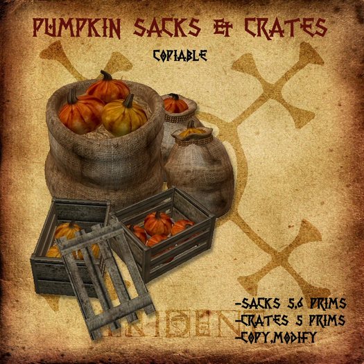 Pumpkin Sacks & Crates 