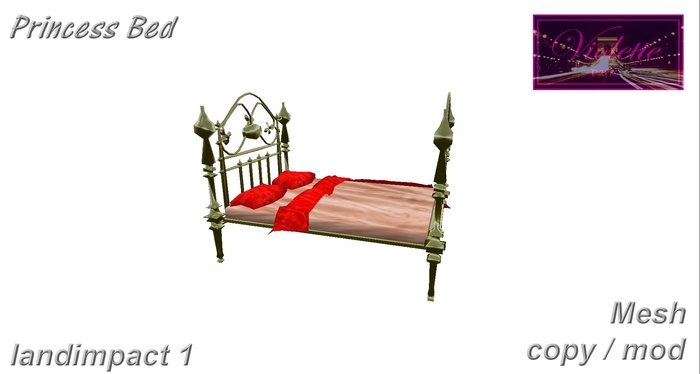 Princess Bed mesh 
