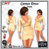 < BD > Cannes dress Cream