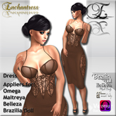 ![Enchantress] Jolie Dress Brown