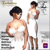![Enchantress] Jolie Dress White