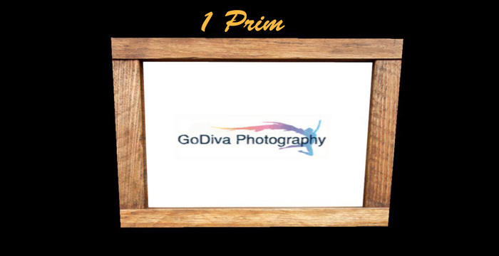 GoDiva Wood Wooden Texture Change Frame BOX