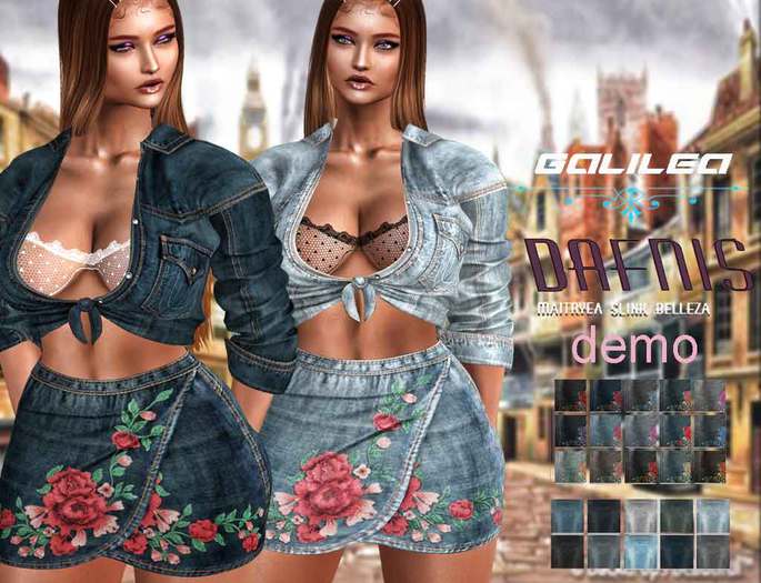 *dafnis fat pack Galilea outfit Demo