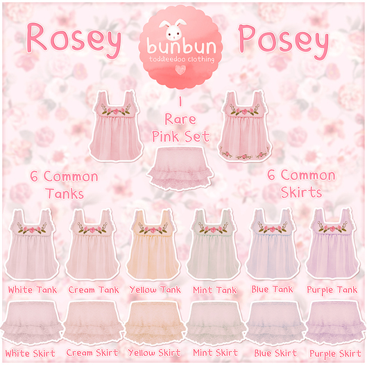 {BunBun} Embroidered Tank Top - Mint (Baby)