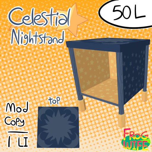 FROG WIFE - Celestial Nightstand