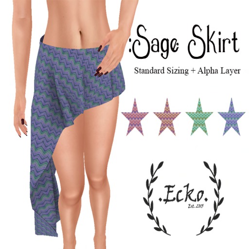 .Ecko. Sage Skirt [Demo]