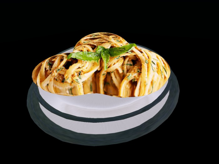 Mesh Olive Pesto Pasta