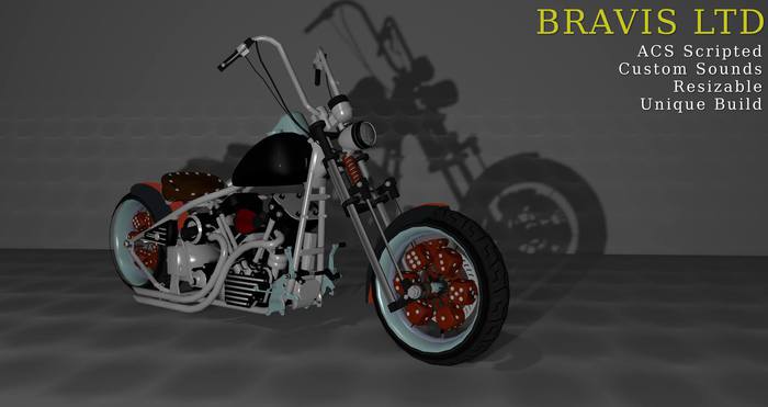 Bravis  VXR GT Dice ORANGE Motorcycle