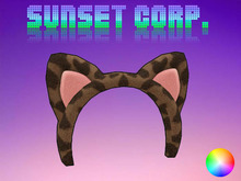 Sunset Corp. Cute Kitty Headband