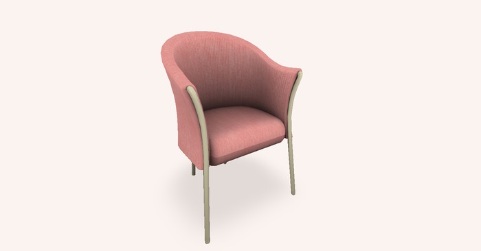 *ionic* MAI chair -rosa- 2
