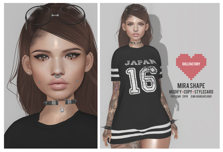 Second Life Marketplace - dollfactory - mira shape