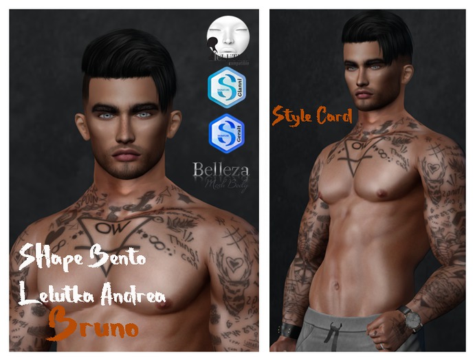 Bruno shape Lelutka "Wear"