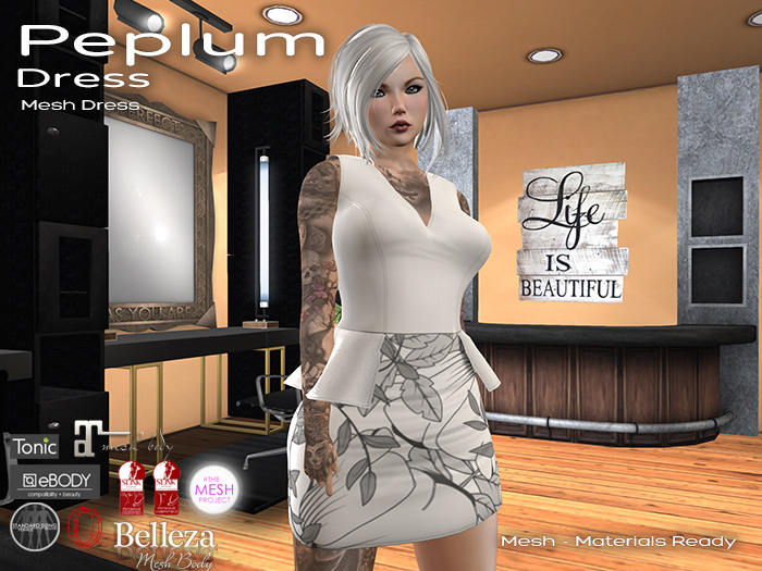 ..::CAOS::.. - Peplum Dress (wear)