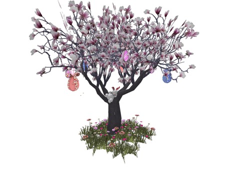 Second Life Marketplace - GD MESH EASTER TREE RABBIT RABBED
