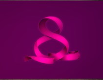 March 8, decor, Pink Ribbon