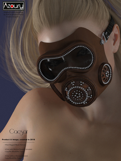AZOURY - Caesar Helmet [Brown]