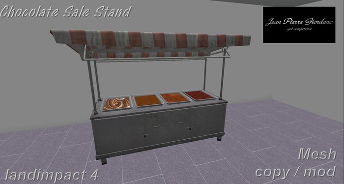 Chocolate Sale Stand mesh BOX