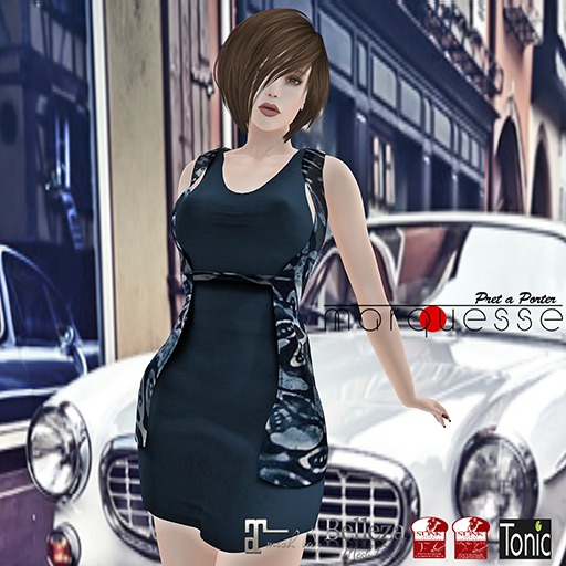 [Marquesse] Lizzy Dress Blue