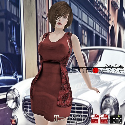 [Marquesse] Lizzy Dress Red