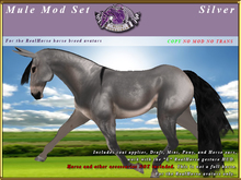 *E* RealHorse Mule Modification Set [BOXED] Silver