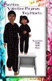 {M} [Valentine PJs] [Tiny Hearts] [All Sizes]