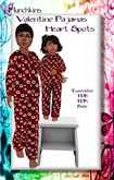 {M} [Valentine PJs] [Heart Spots] [All Sizes]