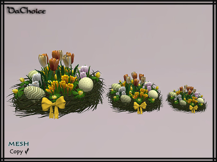 *DaChoice*-Easter Flower Decor.