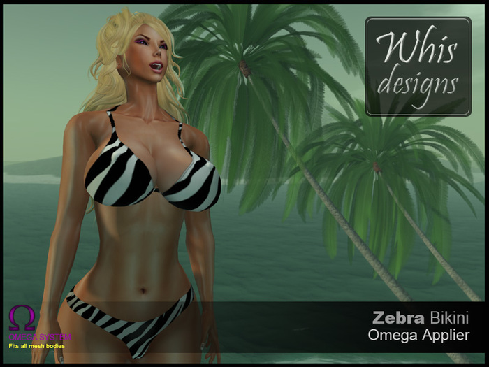 WD Zebra Bikini2017