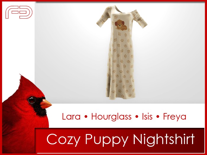 [FB] Puppy Nightshirt