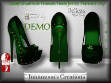 DEMO PACKAGE for Lucky Shamrock Fitmesh Heels