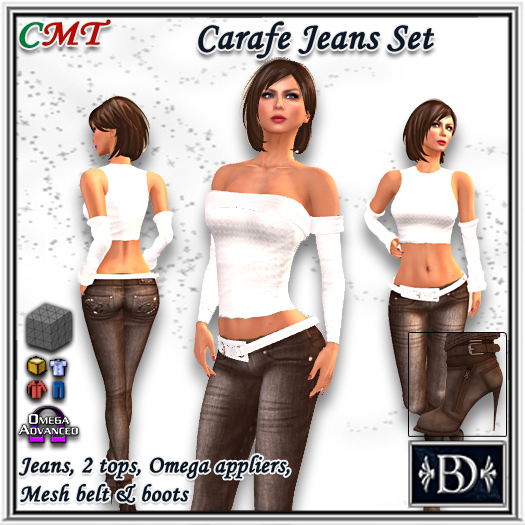 < BD > Carafe Jeans Set