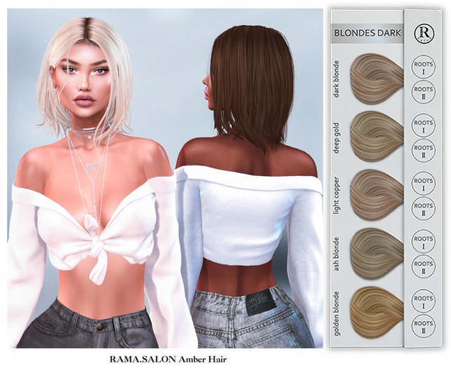 RAMA.SALON - Amber Hair 'BLONDES DARK'