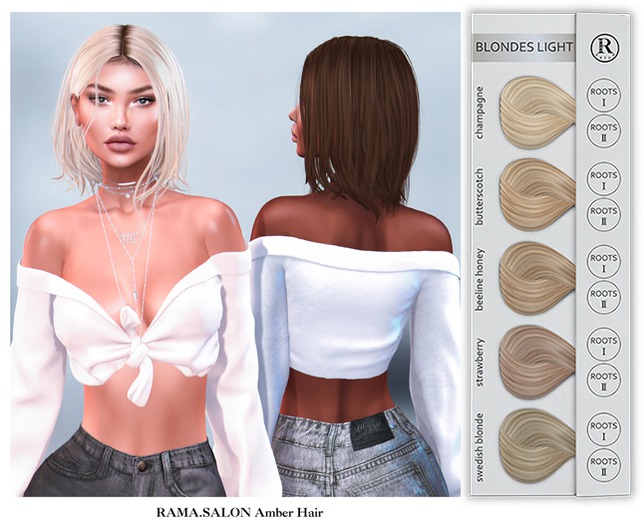 RAMA.SALON - Amber Hair 'BLONDES LIGHT'