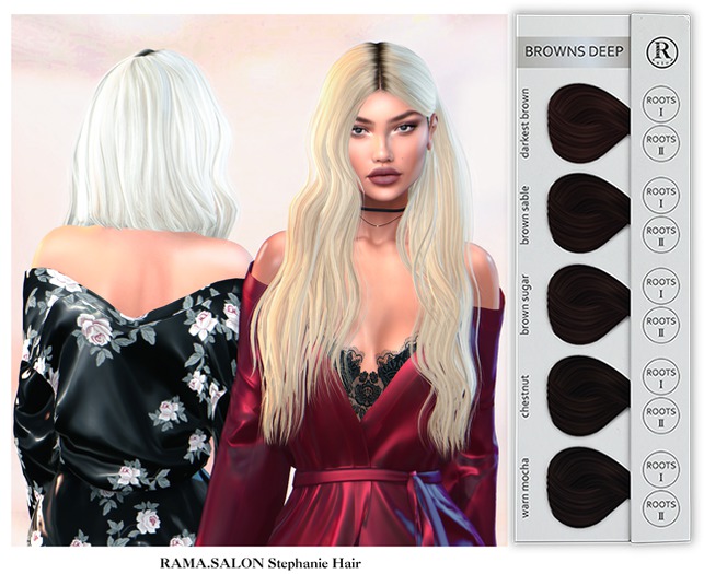 RAMA.SALON - Stephanie Hair 'BROWNS DEEP'