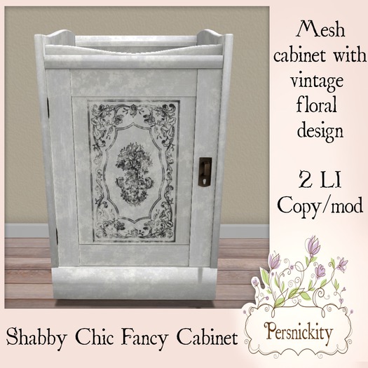 Shabby Chic Fancy Cabinet