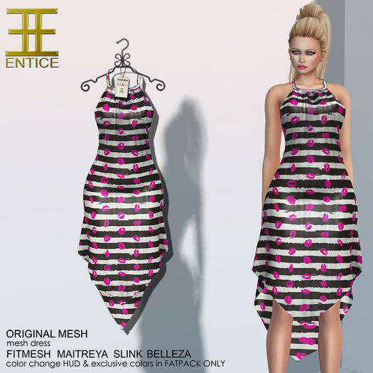 Entice - Body Rock Dress - Kiss