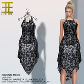 Entice - Body Rock Dress - Navy Flowers