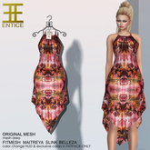 Entice - Body Rock Dress - Pink Tiger