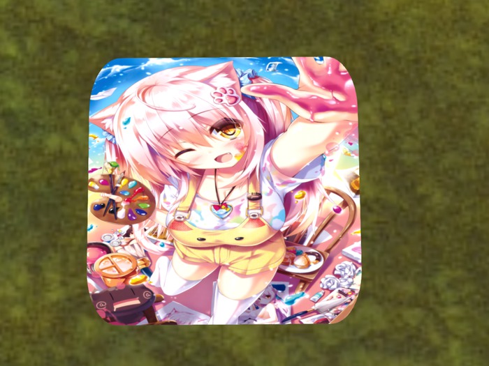 Neko Painter Doormat