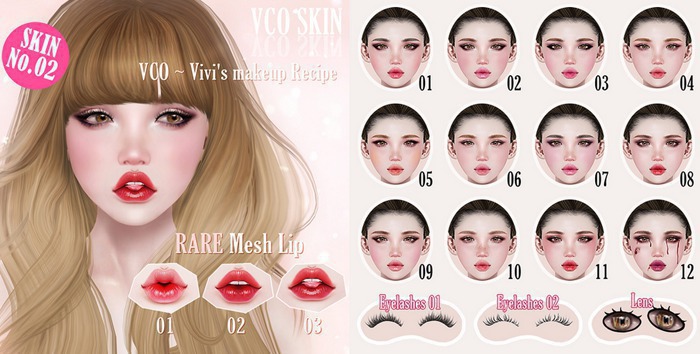 VCO ~ Vivi's Lip 01 . RARE