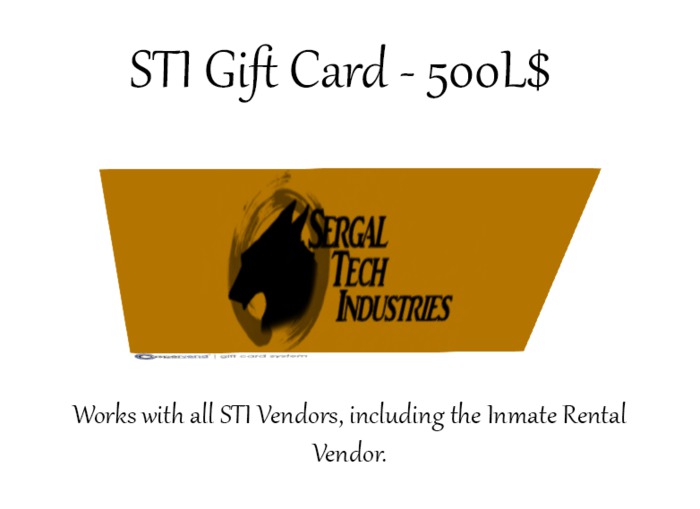 STI Gift Card 500L$
