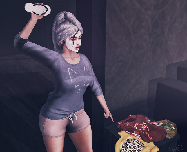 *!R.O!* Chancla BENTO Pose w/ Mesh Flip Flop