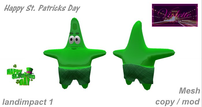 Happy St. Patricks Day mesh