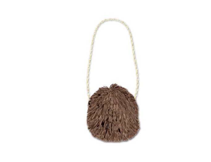 {amiable}Mesh Real Fur Bag05