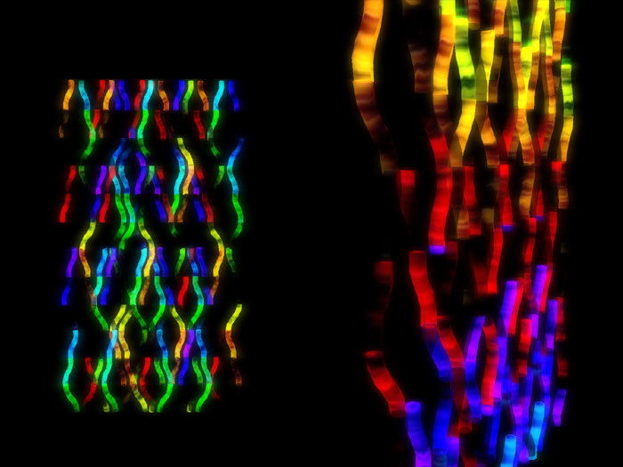 Light Panel - Rainbow grate