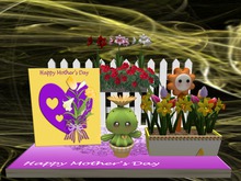 Happy Mother's Day Card & Decor V144