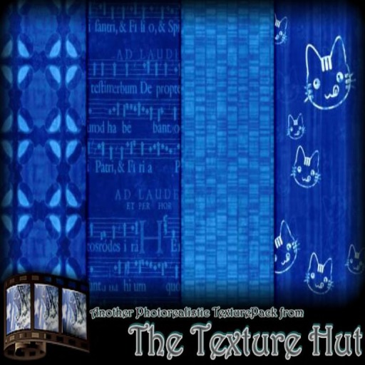 Vibrant blue Seamless